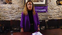 Ximena Cheda, candidata de Podemos Lugo