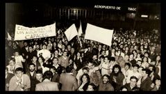 Las fotos hist�ricas del Obradoiro