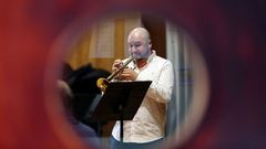 Esteban Batall�n impartiu recentemente unha clase mestra en Vigo