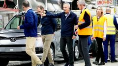 El presidente de la Xunta Alfonso Rueda visita la factor�a Stellantis