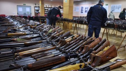Armas a subasta en la Guardia Civil