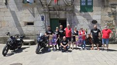 Presentaci�n del encuentro motero en el Concello de Melide