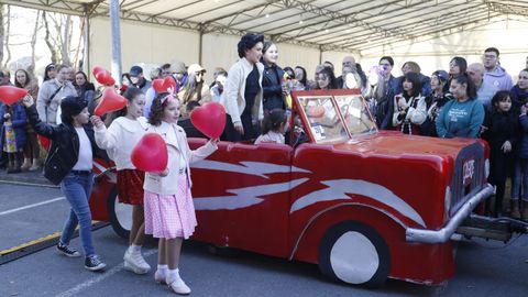 Fiesta de carnaval en Castro de Ribeiras de Lea. 