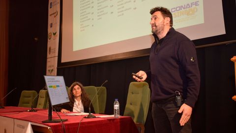 Jornadas de Africor Lugo y de  Vaca Pinta  en el auditorio de la Facultade de Veterinaria de Lugo