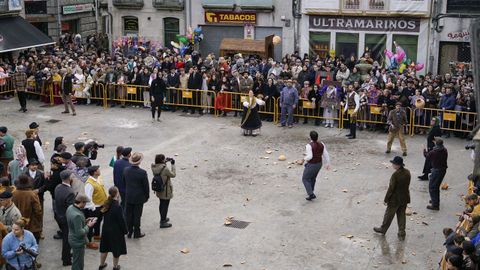 Los competidores hicieron gala de su maestr�a en lanzamientos y recepciones