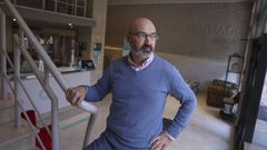 Xos� Ram�n Franco, coordinador de Hoteles Alda, en el Hotel San Carlos