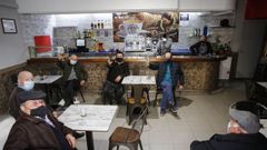 Los vecinos de San Cibrao disfrutaron de la apertura de las restricciones