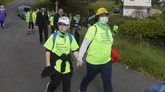 Una andaina solidaria anterior en Malpica