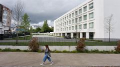 Residencia construida por la Fundacin Amancio Ortega en el antiguo Hospital Xeral de Lugo. 