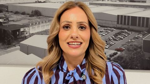 Marta N�voa, alcaldesa de San Cibrao das Vi�as.