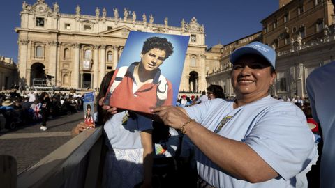 Ambiente en el Vaticano este domingo