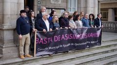 Imagen de archivo de una concentraci�n contra la violencia machista.