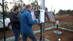 As funciona la estacin meteorolgica de MeteoGalicia que se instal en Campo Maneiro.