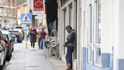Calle principal de Bembibre, en la que está situado el Dolche Café