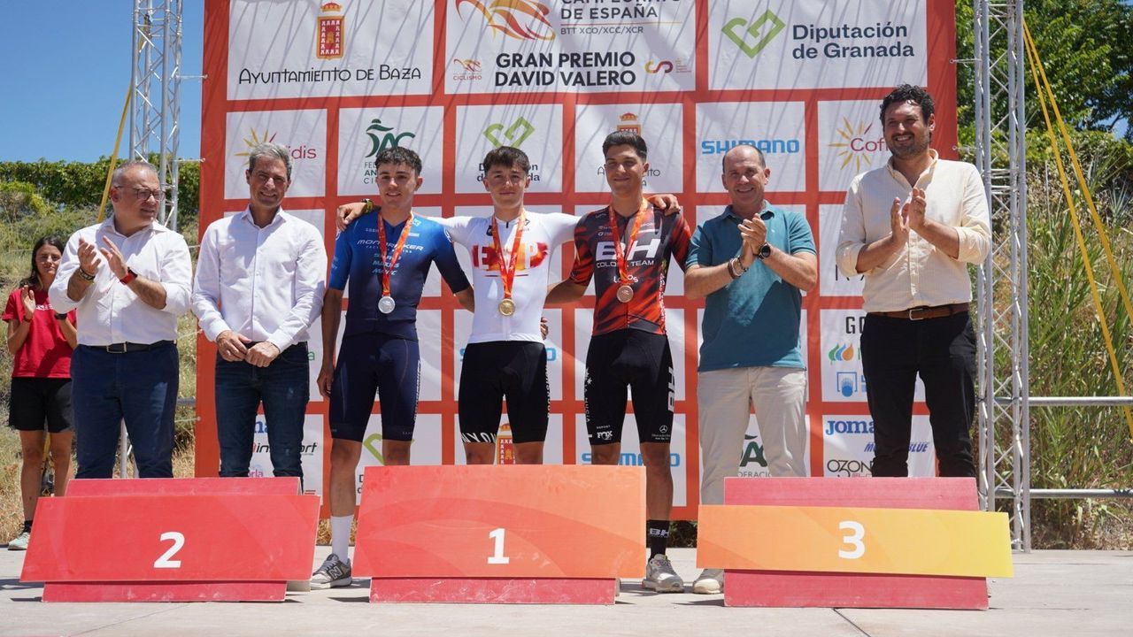 Alejandro García subió al podio nacional en su primera campaña en categoría sub-23