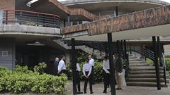 Imagen del exterior del Centro Superior de Hosteler�a de Galicia.