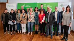 Imagen de archivo de la presentaci�n del club de la salud en Vimianzo.