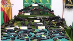 Un arsenal de guerra en casa