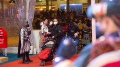 Por la tarde los Reyes Magos estuvieron en Augas F�rreas