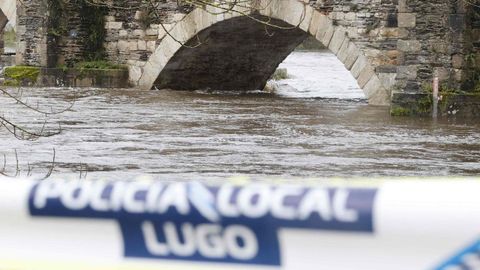 Desbordamiento del r�o Mi�o en Lugo