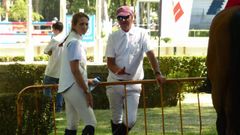 La infanta Elena y Luis Astolfi, junto en una competici�n de h�pica en Madrid en el a�o 2015