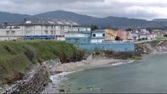 Imagen de la costa lucense que denuncia la organizacin ambientalista.