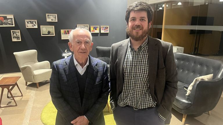 En la foto Vicente Quilis, presidente de Inelcom, y Javier Quilis, CEO de Inelcom