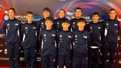 Campeonato Mundial de Trampoln por Edades. Gimnastas del CX Pavilln