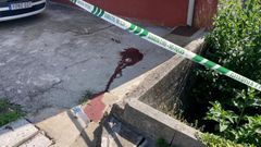 Lugar en Espi�eira donde muri� un hombre que ayer apareci� con un golpe en la cabeza
