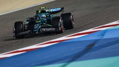 Clasificacin del GP de Barin F1 2025 en Sakhir.Fernando Alonso durante la clasificacin del GP de Barin F1 2025 en Sakhir