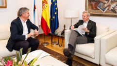 El alcalde de Boqueix�n, Ovidio Rodeiro, se entrevist� esta semana con el presidente de la Xunta, Alfonso Rueda