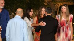 Los reyes y sus hijas, muy cari�osos con Jaime Anglada un a�o despu�s de su grave accidente