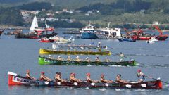 Bandeira Concello de Boiro de la ACT, en Cabo de Cruz