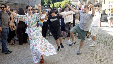 Publico disfrutando en Bonaval
