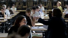 Examen de selectividad en A Coru�a el pasado junio