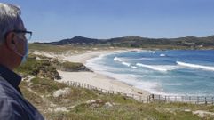 Vista general de terrenos afectados por la concentraci�n parcelaria de Ferrol en Covas desde Santa Comba