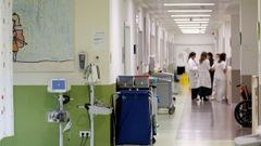 El Sergas invierte unos 530 millones de euros al a�o en productos sanitarios, implantes y material de laboratorio, en la foto las urgencias pedi�tricas del �lvaro Cunqueiro