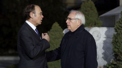 El presidente de Melilla, recibido por P�o Garc�a Escudero. 