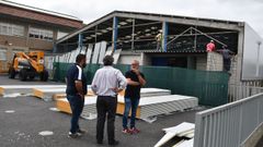 obras polideportivo Graxal