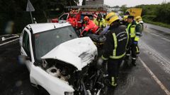Siniestro mortal en la Nacional VI