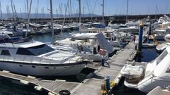 Imagen de archivo del puerto deportivo de Sanxenxo