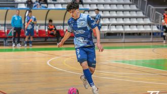Fran Ortu&ntilde;o, durante un partido con Bisontes Castell&oacute;n.