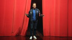 Pedro Volta, en su espect�culo Magic Space