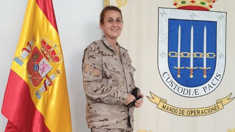 Julia del Río es miembro del Mando de Operaciones de Defensa