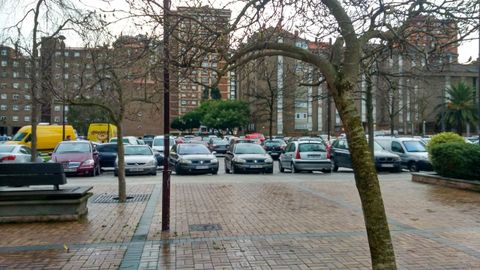 Lugar en el que sucedieron los hechos, en la calle Puerto Cerredo, en el Pol�gono