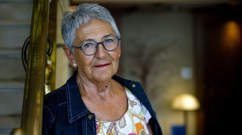 N�lida Zaitegi, nunha visita recente a A Coru�a