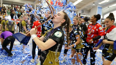 El Guard�s levant�la EHF European Cup hace poco m�s de una semana.