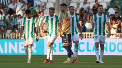 José Manuel Calderón, el primer jugador a la izquierda del Córdoba
