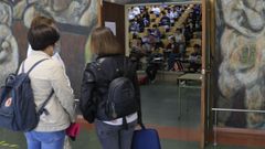 Pruebas de la selectividad en Santiago, el pasado 7 de junio