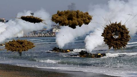Ejercicios militares de Corea del Sur